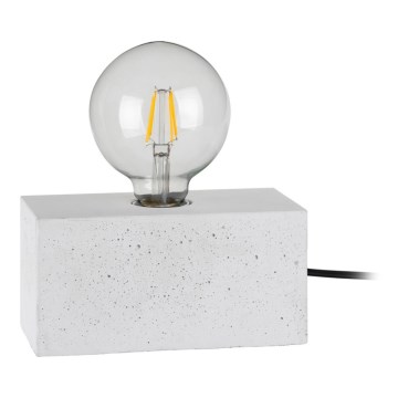 Bordslampa STRONG DOUBLE 1xE27/25W/230V betong