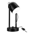 Bordslampa  SURI 1xE27/60W/230V svart