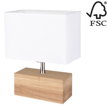 Bordslampa THEO 1xE27/25W/230V - FSC-certifierad