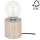 Bordslampa TRABO 1xE27/25W/230V -FSC-certifierad