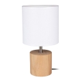Bordslampa TRONGO ROUND 1xE27/25W/230V - FSC-certifierad