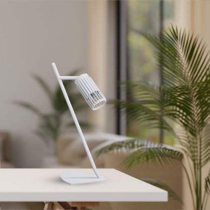 Bordslampa VERTICAL 1xGU10/8W/230V vit