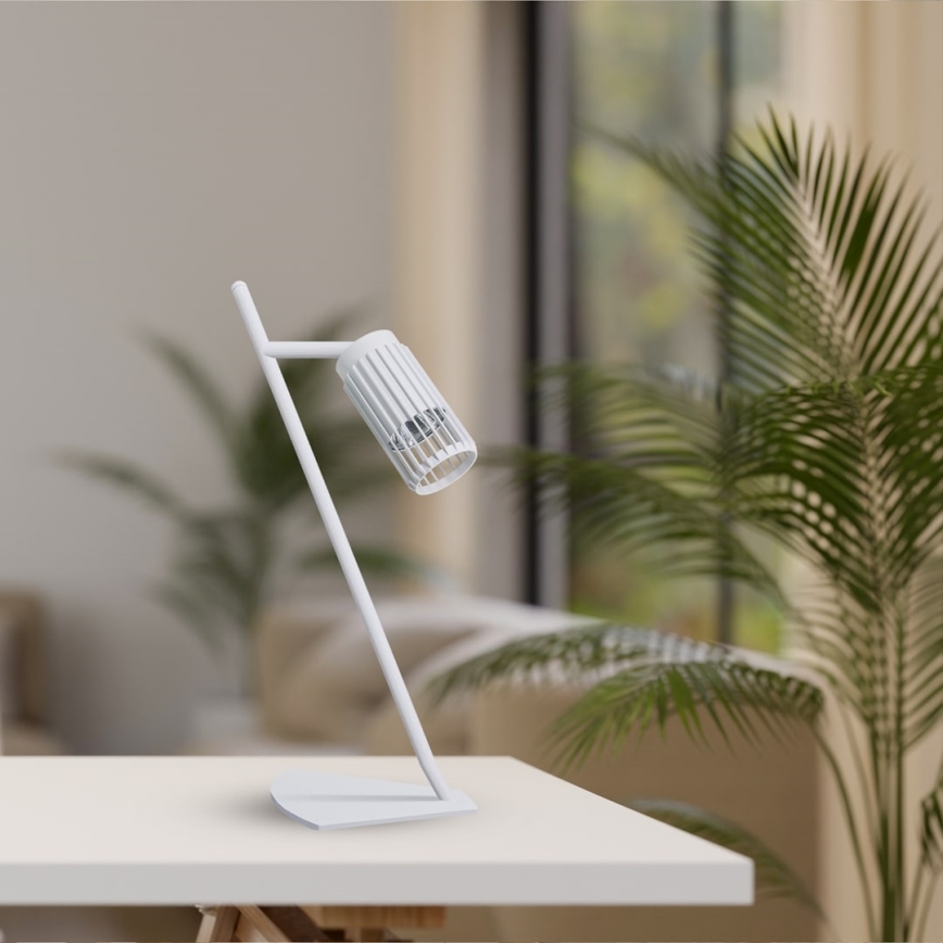 Bordslampa VERTICAL 1xGU10/8W/230V vit