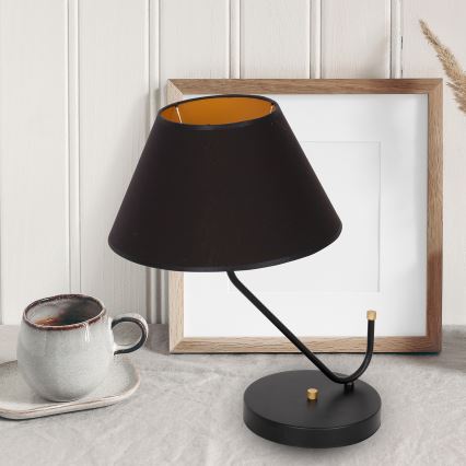 Bordslampa VICTORIA 1xE27/60W/230V svart