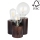 Bordslampa VINCENT 3xE27/15W/230V - FSC-certifierad