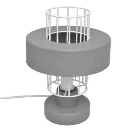 Bordslampa VOLTA 1xE27/15W/230V grå