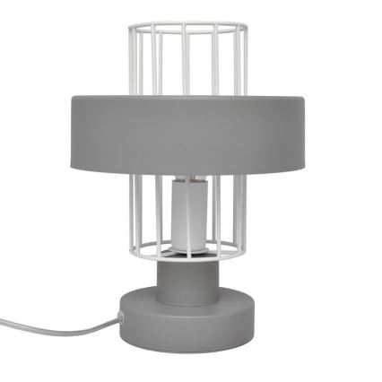 Bordslampa VOLTA 1xE27/15W/230V grå