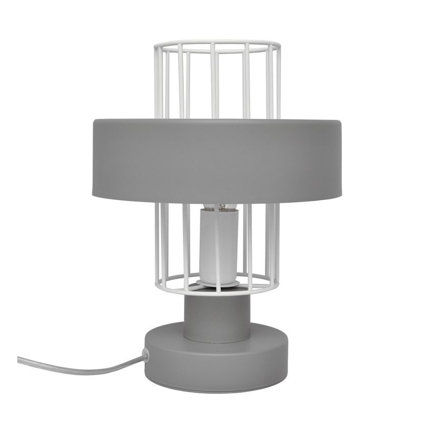 Bordslampa VOLTA 1xE27/15W/230V grå