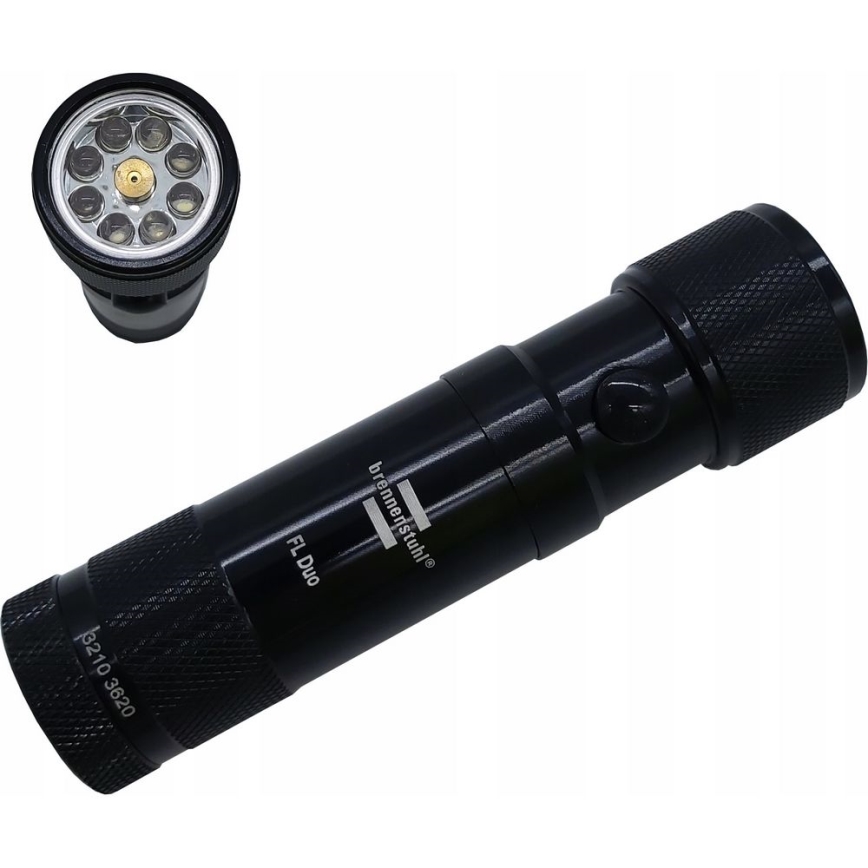 Brennenstuhl - LED-ficklampa med laserpekare LED/3xAAA