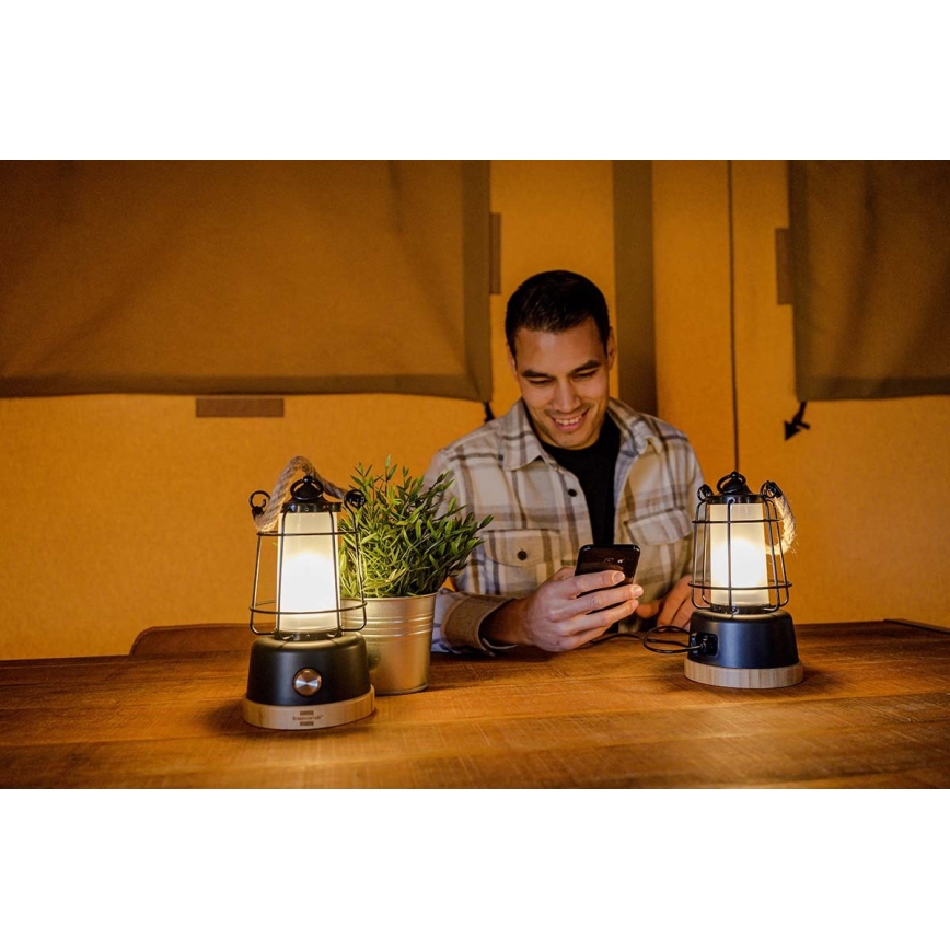 Brennenstuhl - LED Ljusreglerad rechargeable lampa LED/6W/5200mAh/3,7V 2700-6500K IP44
