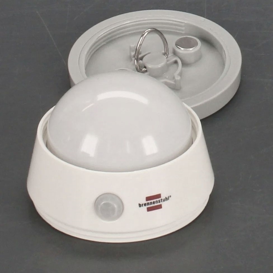 Brennenstuhl - LED nattlampa med sensor pohybu LED/3xAA 3000K