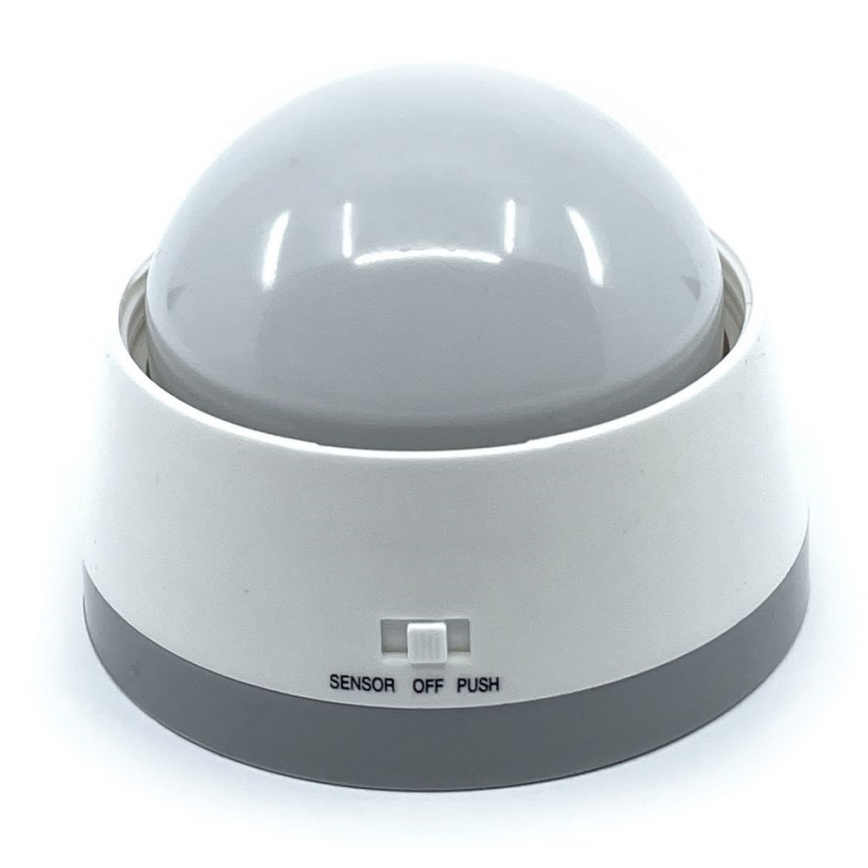 Brennenstuhl - LED nattlampa med sensor pohybu LED/3xAA 3000K