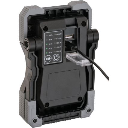 Brennenstuhl - LED Rechargeable strålkastare LED/15W/5V 5000 mAh IP65