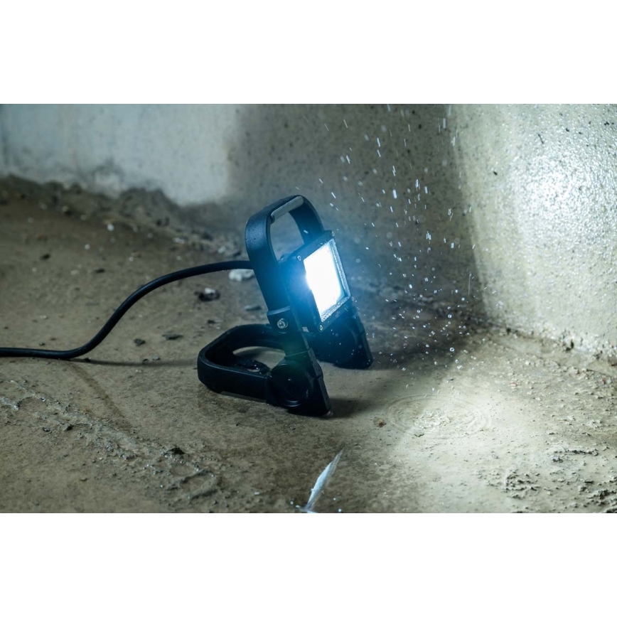 Brennenstuhl - LED strålkastare med stativ för utomhusbruk LED/10W/230V 6500K IP65
