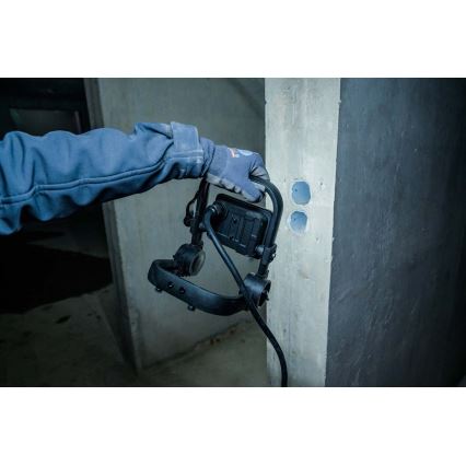 Brennenstuhl - LED strålkastare med stativ för utomhusbruk LED/10W/230V 6500K IP65