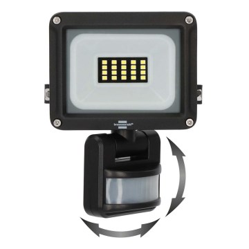 Brennenstuhl - LED Utomhusstrålkastare med en sensor LED/10W/230V 6500K IP65