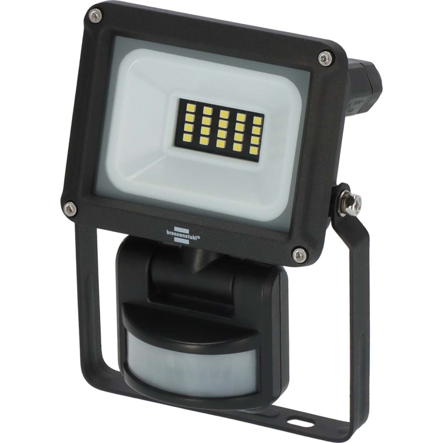 Brennenstuhl - LED Utomhusstrålkastare med en sensor LED/10W/230V 6500K IP65