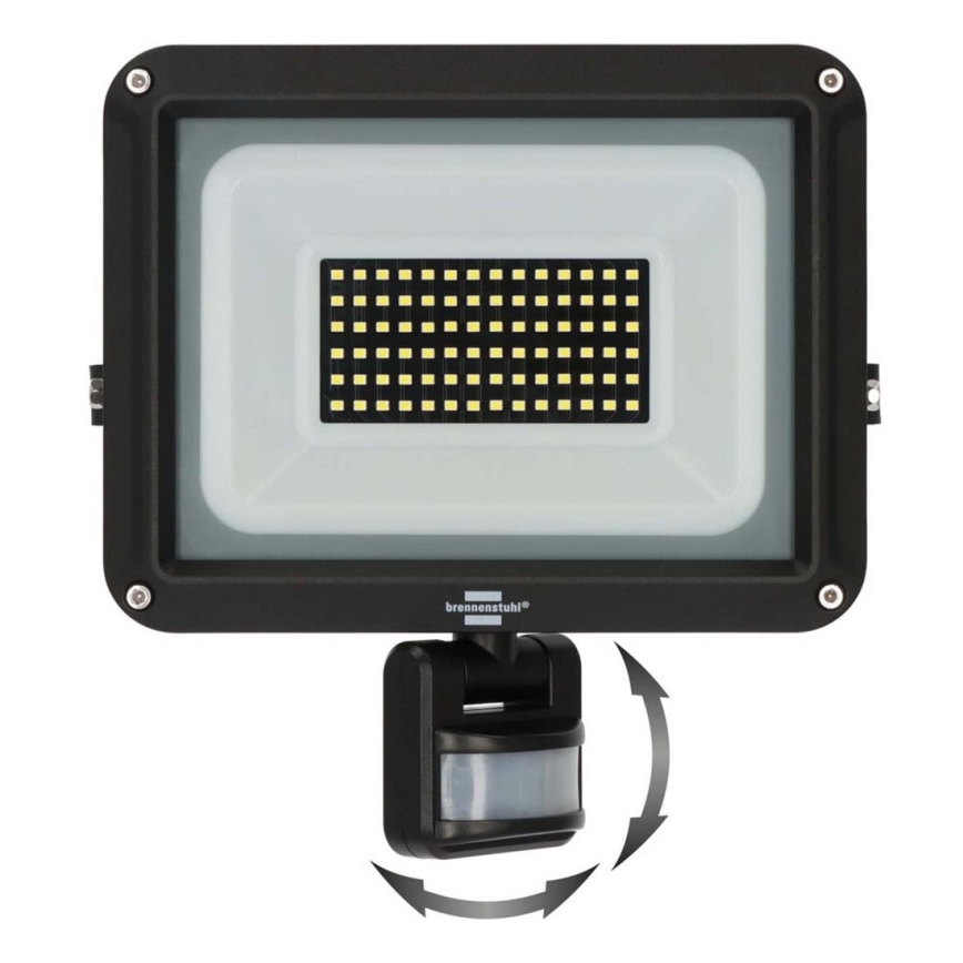 Brennenstuhl - LED Utomhusstrålkastare med en sensor LED/50W/230V 6500K IP65