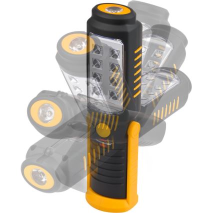 Brennenstuhl - LED Work flashlight LED/3xAA orange