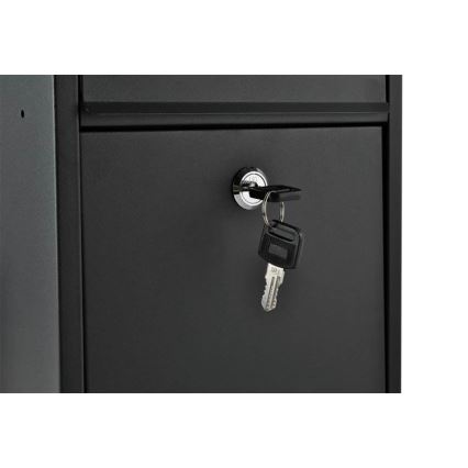 Brevlåda 21,7 x 32 cm, svart