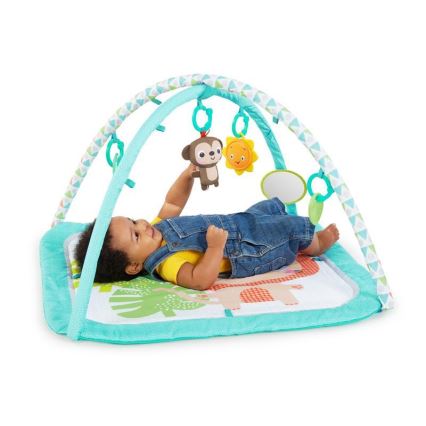 Bright Starts - Babygym SAFARI turkos