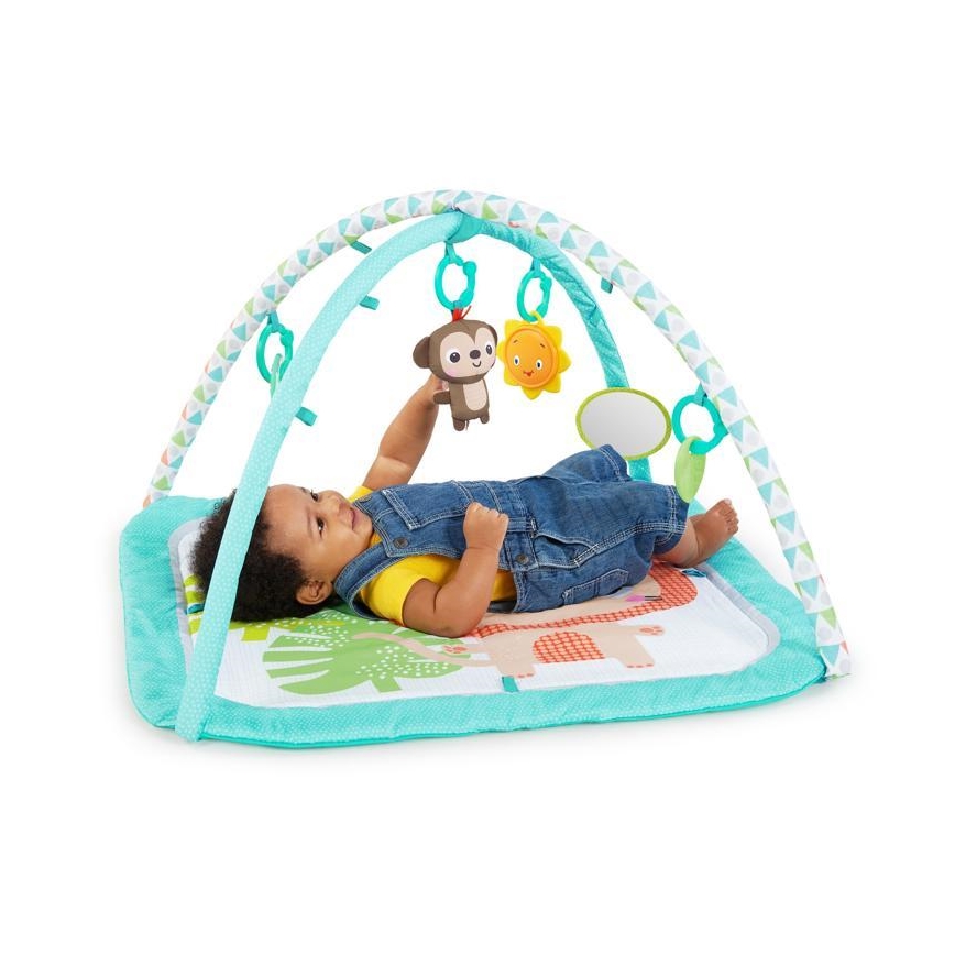 Bright Starts - Babygym SAFARI turkos