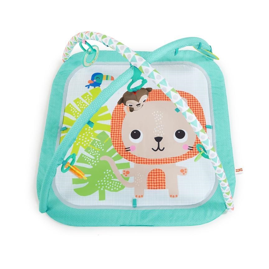 Bright Starts - Babygym SAFARI turkos