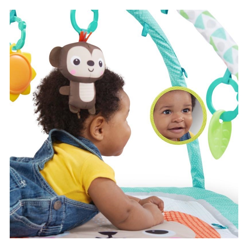 Bright Starts - Babygym SAFARI turkos