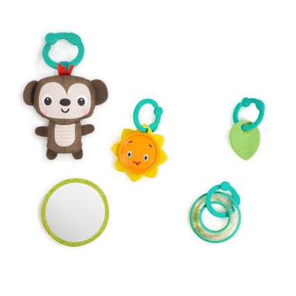 Bright Starts - Babygym SAFARI turkos