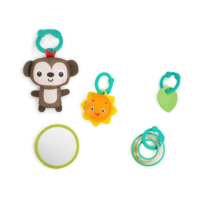 Bright Starts - Babygym SAFARI turkos
