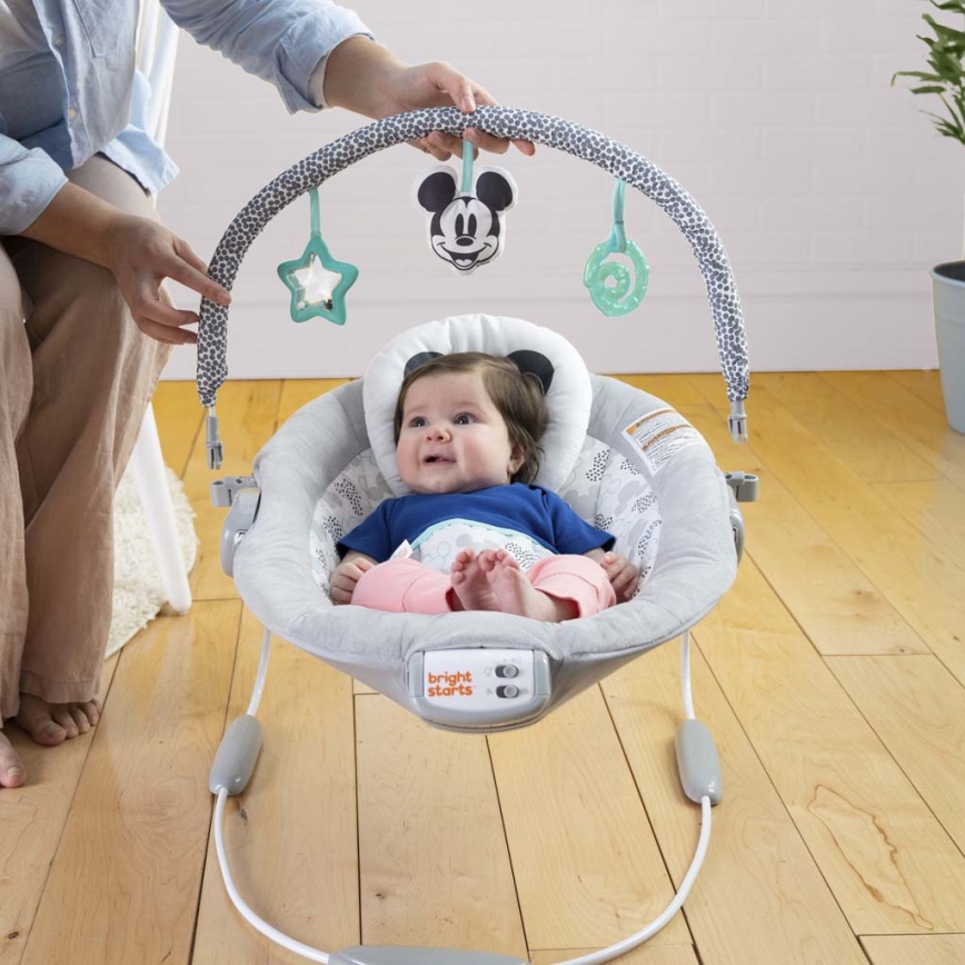 Bright Starts -Vibrerande babysitter med musik MICKEY MOUSE