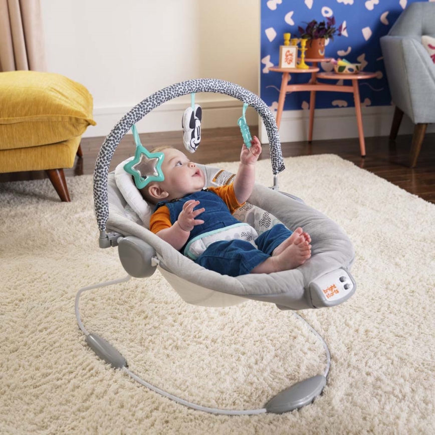 Bright Starts -Vibrerande babysitter med musik MICKEY MOUSE