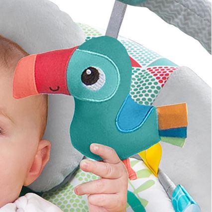 Bright Starts - Vibrerande babysitter med musik TOUCAN TANGO