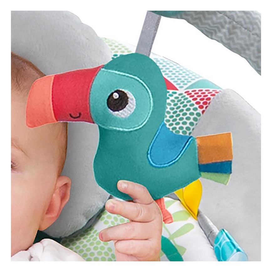 Bright Starts - Vibrerande babysitter med musik TOUCAN TANGO