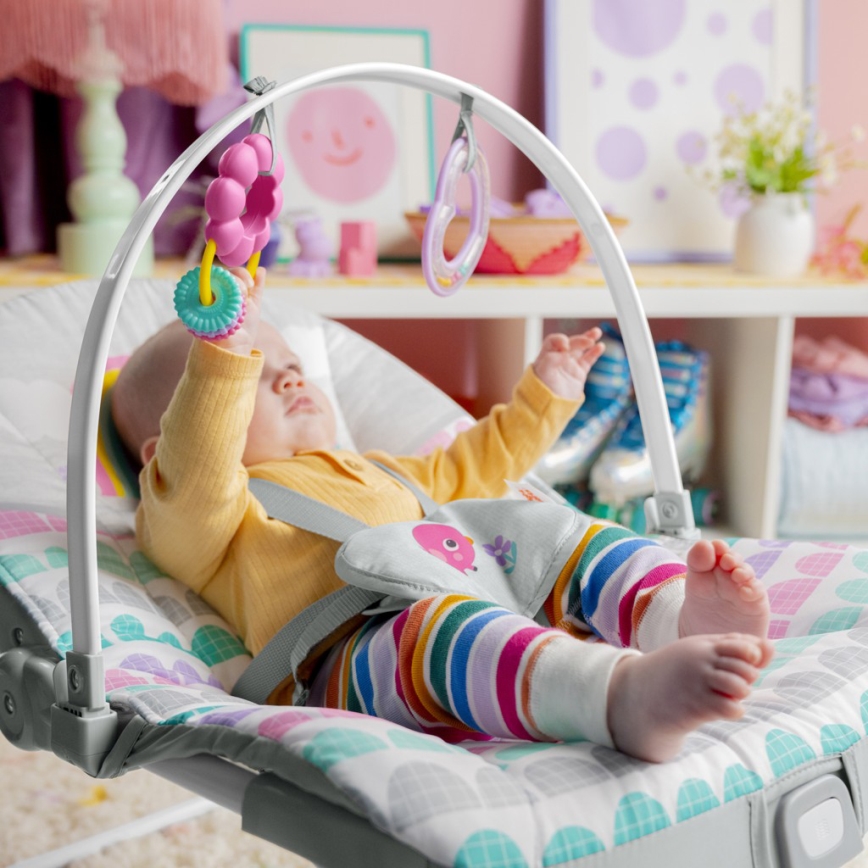 Bright Starts - Vibrerande babysitter ROSY RAINBOW