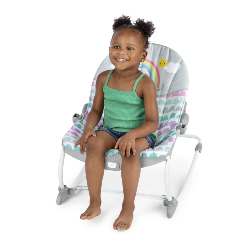 Bright Starts - Vibrerande babysitter ROSY RAINBOW