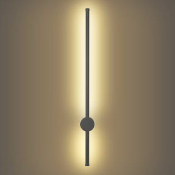 Brilagi - AURA LED utomhusväggarmatur 12W/230V 3000K IP54 65 cm antracit