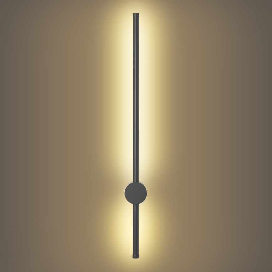Brilagi - AURA LED utomhusväggarmatur 12W/230V 3000K IP54 65 cm antracit