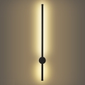 Brilagi - AURA LED utomhusvägglampa 12W/230V 3000K IP54 65 cm svart