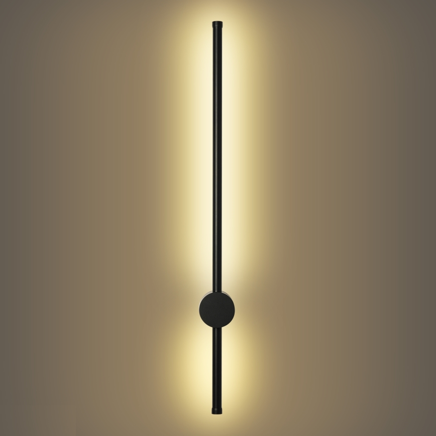 Brilagi - AURA LED utomhusvägglampa 12W/230V 3000K IP54 65 cm svart