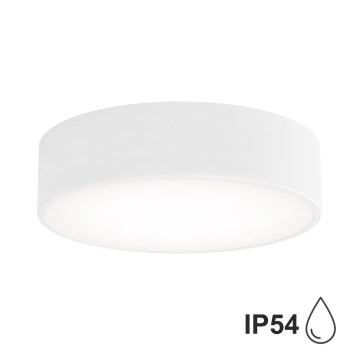 Brilagi - Badrum takbelysning CLARE 2xE27/24W/230V diameter 30 cm vit IP54