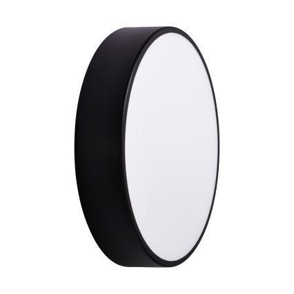 Brilagi - Badrum takbelysning CLARE 3xE27/24W/230V diameter 40 cm svart IP54