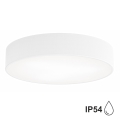 Brilagi - Badrum takbelysning CLARE 3xE27/24W/230V diameter 40 cm vit IP54