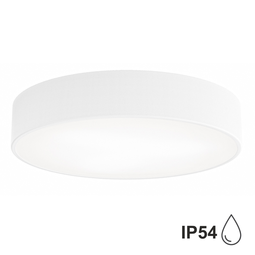 Brilagi - Badrum takbelysning CLARE 3xE27/24W/230V diameter 40 cm vit IP54