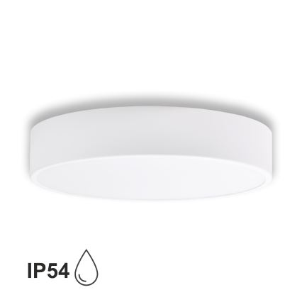 Brilagi - Badrum takbelysning CLARE 3xE27/24W/230V diameter 40 cm vit IP54