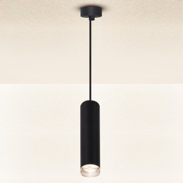 Brilagi - Badrumsljuskrona på sträng SELE AQUA 1xGU10/30W/230V IP44 svart