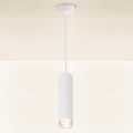 Brilagi - Badrumsljuskrona på sträng SELE AQUA 1xGU10/30W/230V IP44 vit