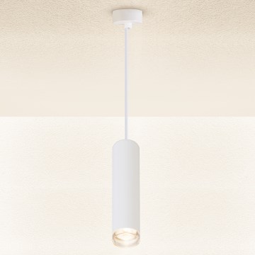 Brilagi - Badrumsljuskrona på sträng SELE AQUA 1xGU10/30W/230V IP44 vit