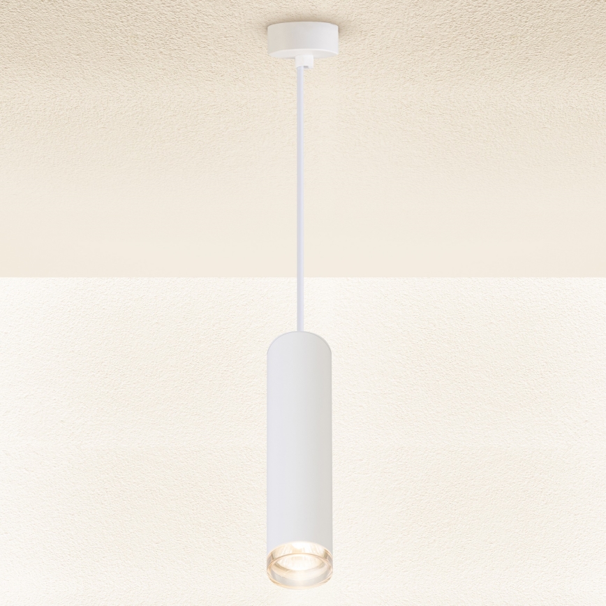 Brilagi - Badrumsljuskrona på sträng SELE AQUA 1xGU10/30W/230V IP44 vit