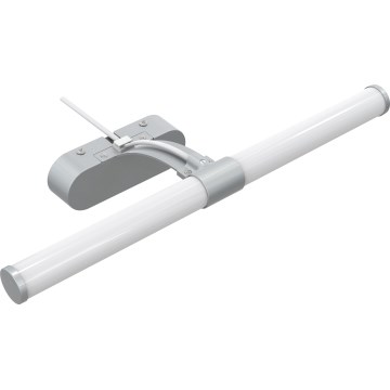 Brilagi - Badrumsspegel med LED-belysning TUBEO LED/6W/230V 40 cm IP44 silver